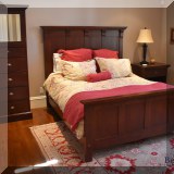 Crate and Barrel bedroom set 